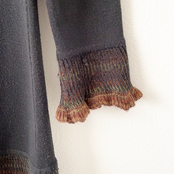 Angel Design By Sabri Ozel Italian Yarn Merino Wool Cardigan Sweater - Picture 3 of 12